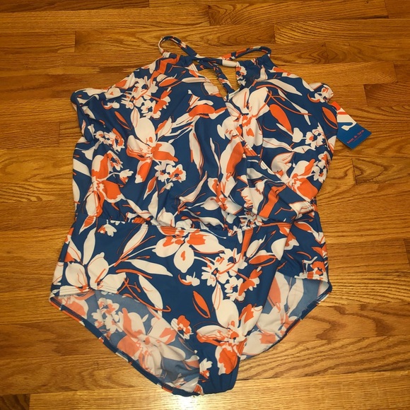 Sun & Sea Floral One Piece - Picture 1 of 7